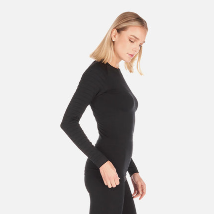 Primera Capa Superior Mujer Lippi Skintec 2000 Seamless Top Negra