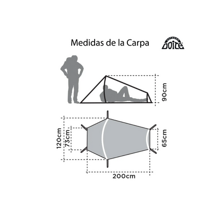 CARPA DOITE ZOLO ESPECIAL 1 PERSONA - EXPEDICIONES