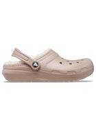Zueco Crocs Classic Lined Clog Unisex Café Forrado Peluche