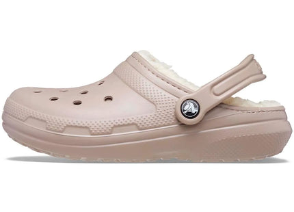 Zueco Crocs Classic Lined Clog Unisex Café Forrado Peluche