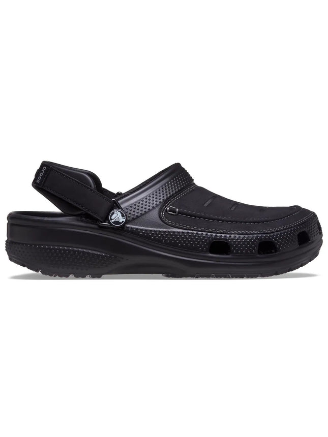 Zueco Crocs Yukon Vista II Hombre Negro Gris LiteRide Outdoor