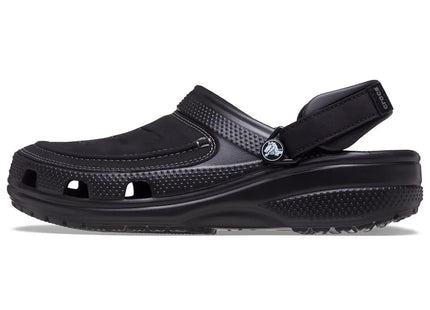 Zueco Crocs Yukon Vista II Hombre Negro Gris LiteRide Outdoor