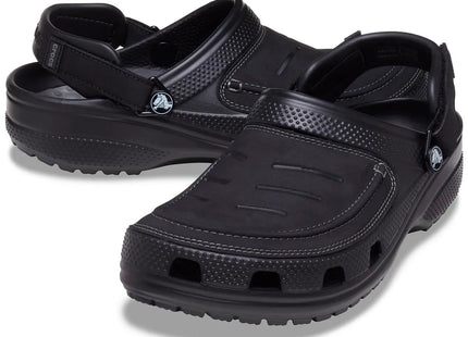 Zueco Crocs Yukon Vista II Hombre Negro Gris LiteRide Outdoor