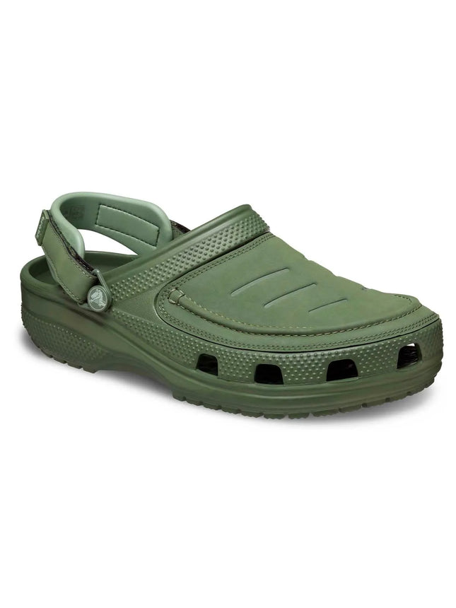 Zueco Crocs Yukon Vista II Hombre Verde Militar LiteRide