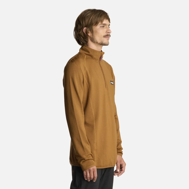 Poleron Hombre Haka Honu Taina Mostaza Oscuro