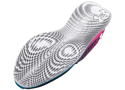 Zapatilla Under Armour Flow Velociti Wind 2 Mujer Negro Fucsia