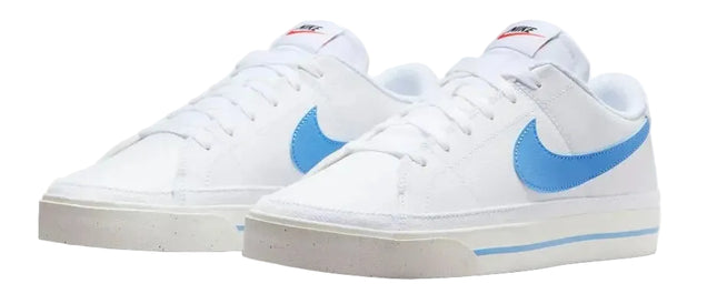 Zapatilla Nike Court Legacy Hombre Blanco Azul Urbana
