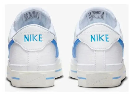 Zapatilla Nike Court Legacy Hombre Blanco Azul Urbana
