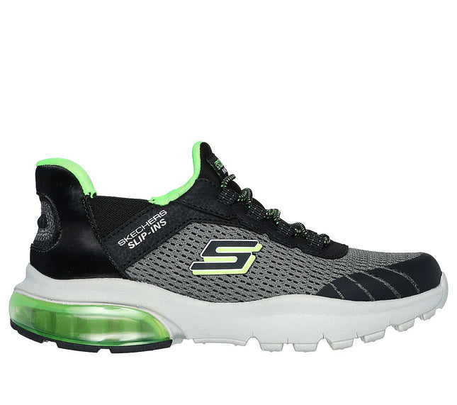Zapatilla Skechers Razor Air Hyper-Brisk Niño Gris Carbón