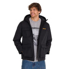 Chaqueta Caterpillar Heavyweight Hooded Hombre Negro Acolchada