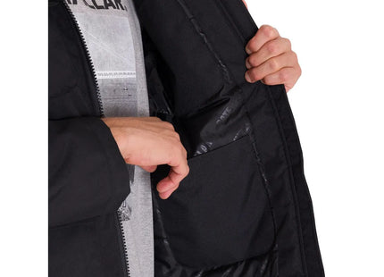 Chaqueta Caterpillar Heavyweight Hooded Hombre Negro Acolchada