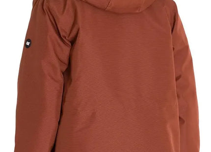 Parka Caterpillar Mediumweight Faux Fur Mujer Terracota Reciclada