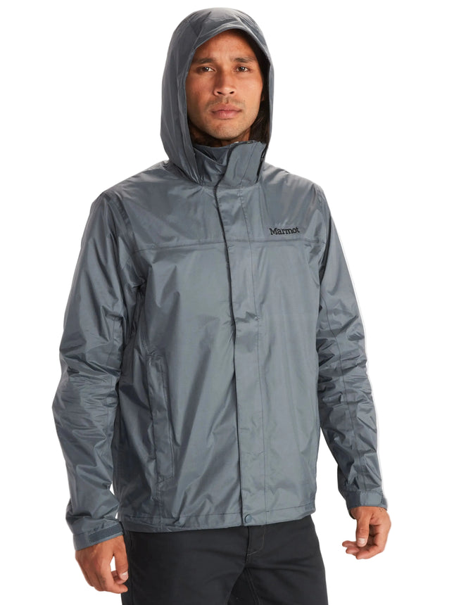 Cortaviento Marmot Precip Eco Hombre Gris Sleet Impermeable NanoPro