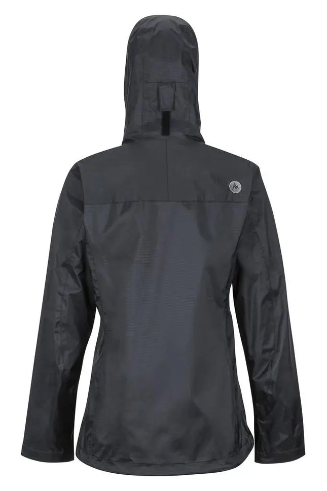 Cortaviento Marmot Precip Eco Niña Negro Impermeable NanoPro
