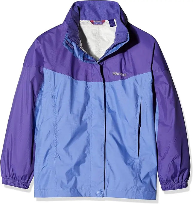 Cortaviento Marmot Precip Eco Niña Lila Morado Impermeable NanoPro