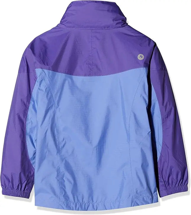 Cortaviento Marmot Precip Eco Niña Lila Morado Impermeable NanoPro