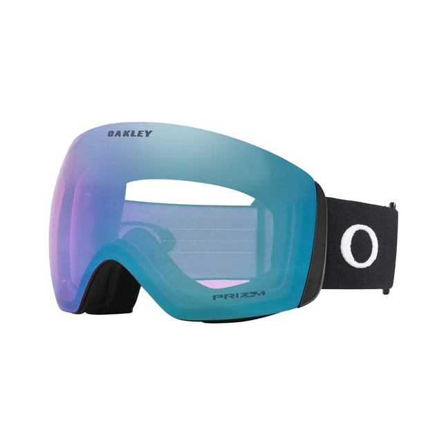Antiparra Oakley Flight Deck L Unisex Negro Mate Prizm Snow Iced