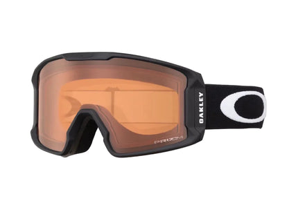 Antiparra Oakley Line Miner M Unisex Negro Mate Prizm Persimmon