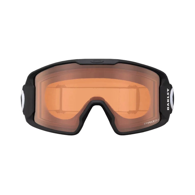 Antiparra Oakley Line Miner M Unisex Negro Mate Prizm Persimmon