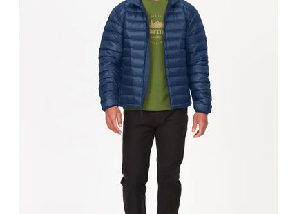 Chaqueta Marmot Zeus Hombre Azul Marino Pluma 700FP Down Defender