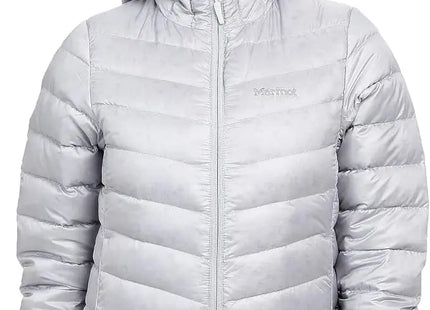 Chaqueta Marmot Jena Hoodie Mujer Plata Pluma 700FP Down Defender