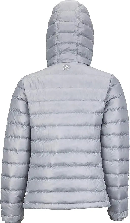 Chaqueta Marmot Jena Hoodie Mujer Plata Pluma 700FP Down Defender