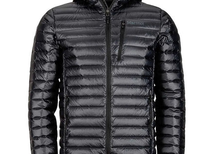 Chaqueta Marmot Quasar Nova Hoodie Hombre Negro Pluma 800FP
