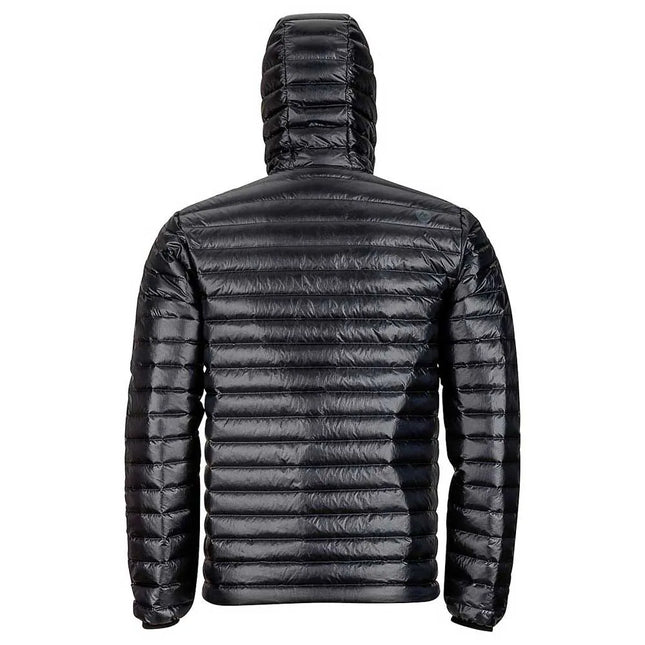 Chaqueta Marmot Quasar Nova Hoodie Hombre Negro Pluma 800FP