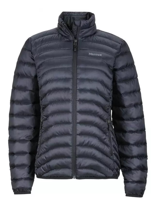 Chaqueta Marmot Aruna Mujer Negro Pluma 600 Down Defender