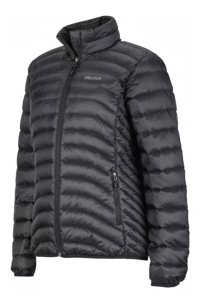 Chaqueta Marmot Aruna Mujer Negro Pluma 600 Down Defender