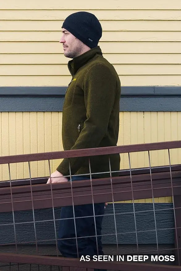 Polar Marmot Drop Line Hombre Verde Musgo Minkfleece DriClime