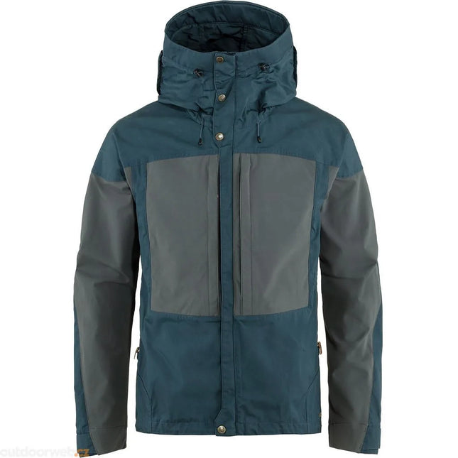 Chaqueta Fjällräven Keb Hombre Azul Montaña Basalt G-1000 Eco