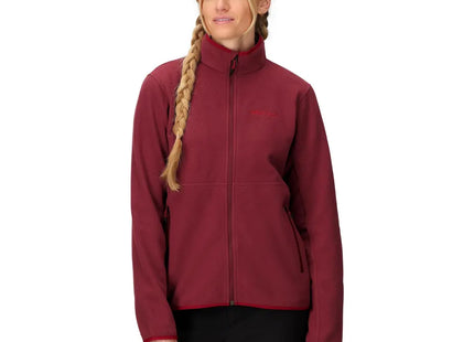 Polar Marmot Rocklin Full Zip Mujer Claret Vino Fleece