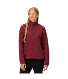 Polar Marmot Rocklin Full Zip Mujer Claret Vino Fleece