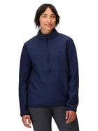 Polar Marmot Rocklin 1/2 Zip Mujer Azul Marino Repreve Reciclado