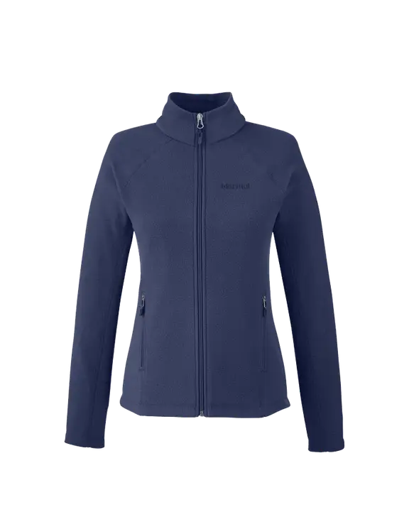 Polar Marmot Rocklin Full Zip Mujer Azul Marino Fleece