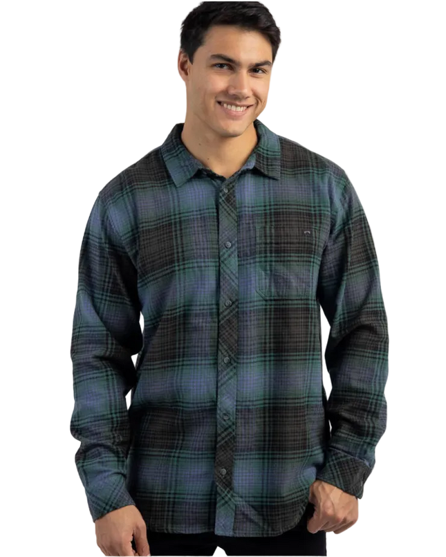 Camisa Billabong Coastline Flannel Hombre Cuadrille