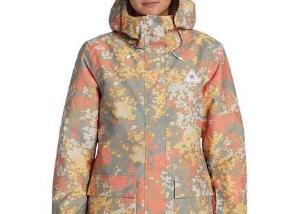 Chaqueta Nieve DC Cruiser Mujer Coral Impermeable 10K ProFill