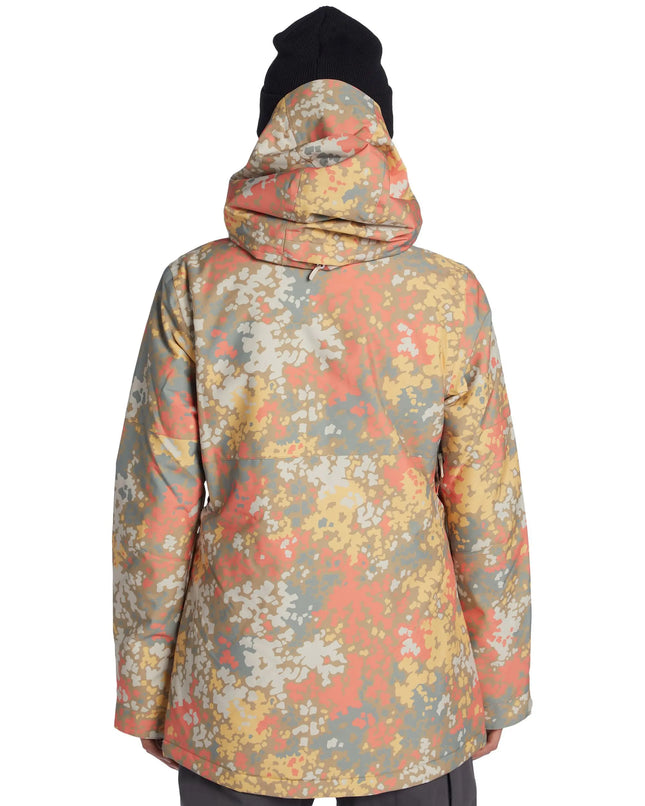 Chaqueta Nieve DC Cruiser Mujer Coral Impermeable 10K ProFill