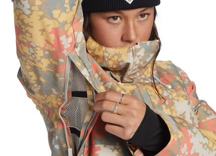 Chaqueta Nieve DC Cruiser Mujer Coral Impermeable 10K ProFill