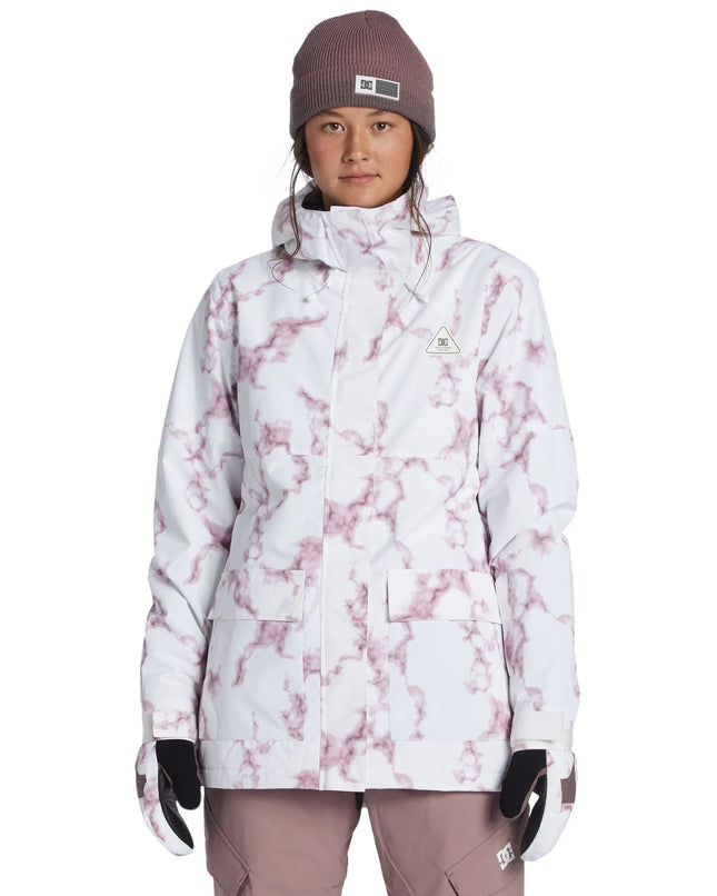 Chaqueta Nieve DC Cruiser Mujer Marble Impermeable 10K ProFill