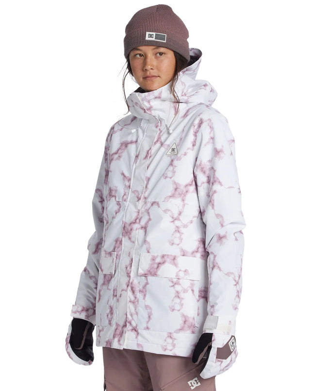 Chaqueta Nieve DC Cruiser Mujer Marble Impermeable 10K ProFill