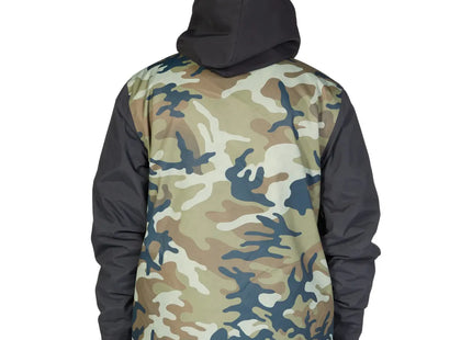 Chaqueta Snowboard DC Bandwidth Hombre Verde Militar 15K Profill
