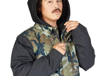 Chaqueta Snowboard DC Bandwidth Hombre Verde Militar 15K Profill
