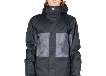 Chaqueta Snowboard DC Defy Hombre Negro Impermeable 10K Profill