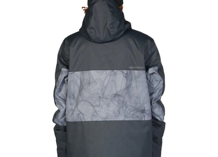 Chaqueta Snowboard DC Defy Hombre Negro Impermeable 10K Profill