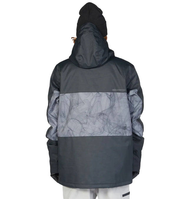 Chaqueta Snowboard DC Defy Hombre Negro Impermeable 10K Profill
