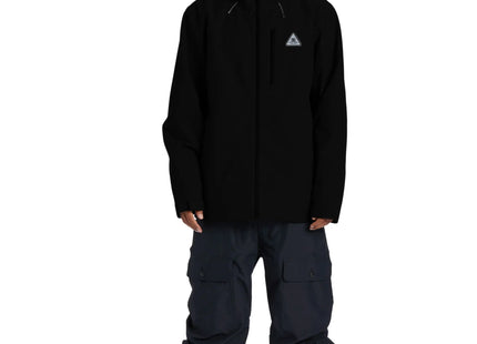 Chaqueta Nieve DC Basis 30K Unisex Negro Impermeable Repreve