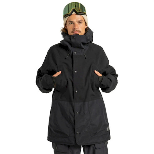 Chaqueta DC Tundra Snow Hombre Negro 15K Profill Weather Defense