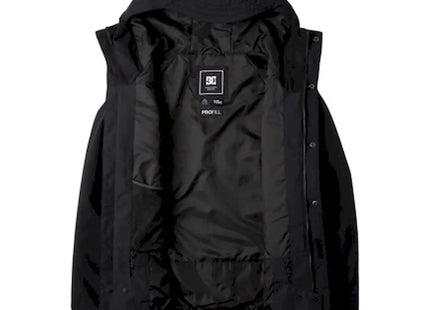 Chaqueta DC Tundra Snow Hombre Negro 15K Profill Weather Defense